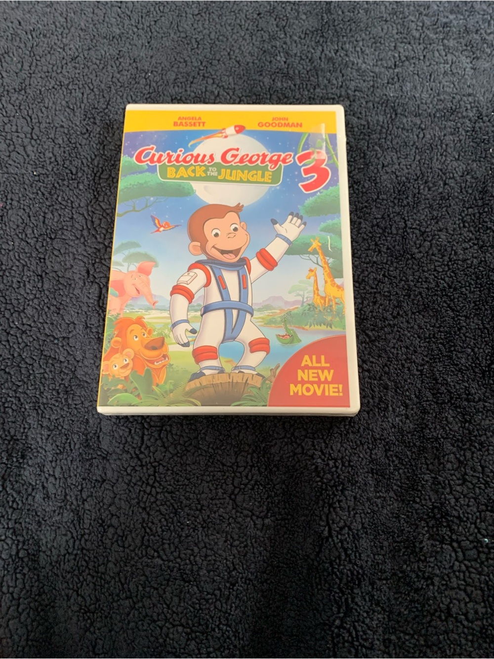 Curious George: Back to the Jungle 3 - Yellow & Multicolor Kids Movie